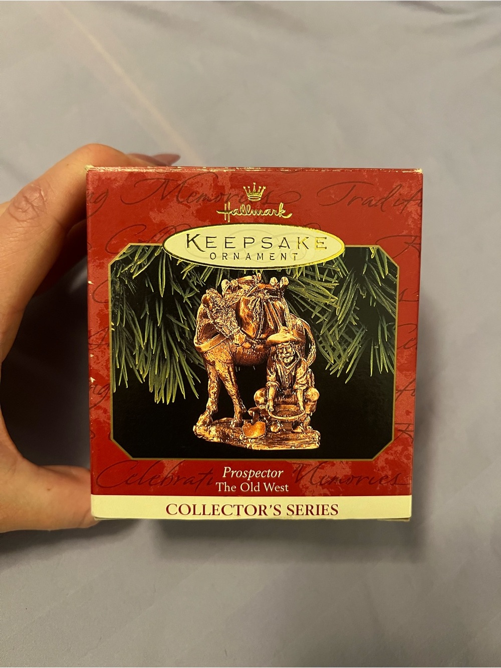 Hallmark Keepsake Ornament “Prospector The Old West”